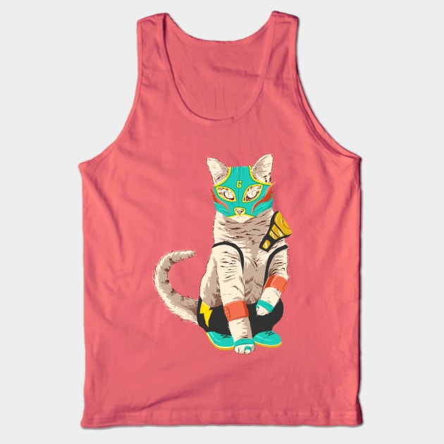 El Gato Asesino Tank Top by fightstacy